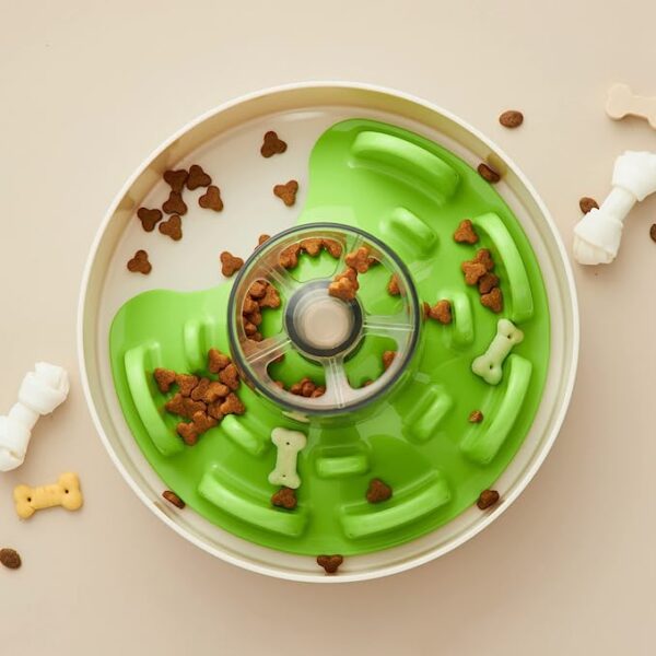 SPIN INTERACTIVE FEEDER UFO MAZE GREEN TRICKY