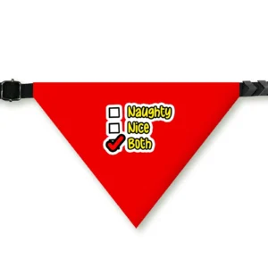 Pet Bandana – Naughty-Nice-Both