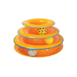 Tower Of Track Three Level Active Cat Toy (14 x 17 cm)