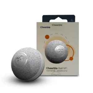 Cheerble Ball for Cats Grey