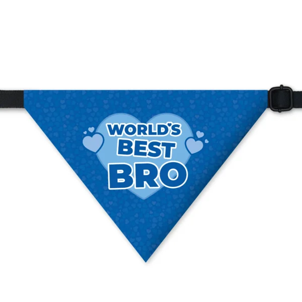 Pet Bandana ? World?s Best Bro