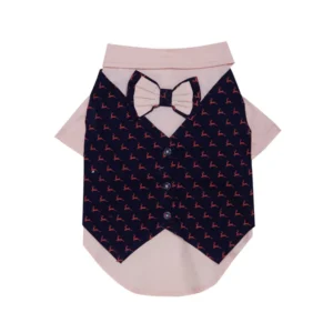 Summer Shirt with Bow Tie for Pets