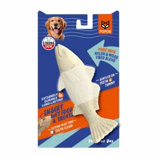 Barkbutler x Fofos Durable Cuttlefish Chew Toy for Dogs