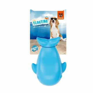 Barkbutler x Fofos Ocean Whale Squeaky Chew Toy for Dogs