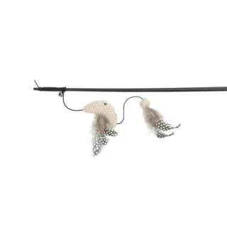 Trixie Teaser with Plastic & Fabric Fish Catnip Toy for Cats