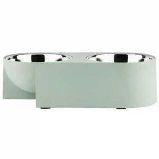 Pawpourri Sustainable Dual Diner for Dogs (Mint Green)