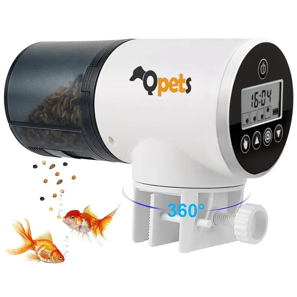 QPets Automatic Aquarium Feeder for Fish