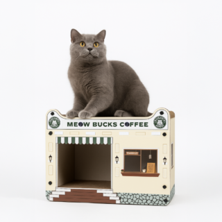 Skatrs Meowbucks Scratcher Toy for Cats