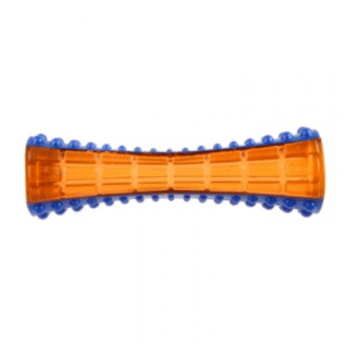 GiGwi Johnny Stick Puppy with Squeak Toy for Dogs (Blue/Orange)