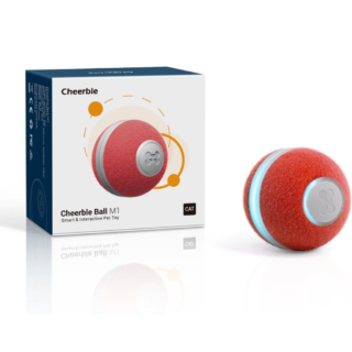 Cheerble Electronic Ball Toy for Cats (Red)