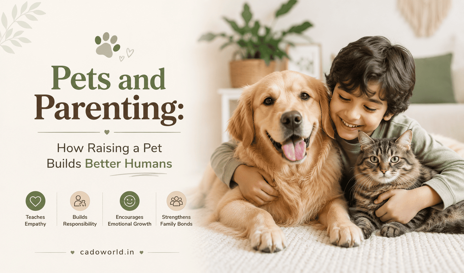 Pets and Parenting: How Raising a Pet Builds Better Humans