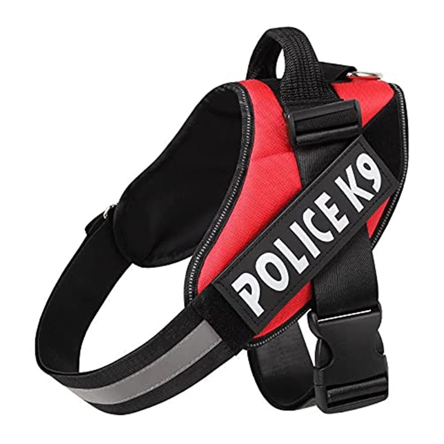 Skatrs Police K9 Harness for Dogs (Red) - Image 2
