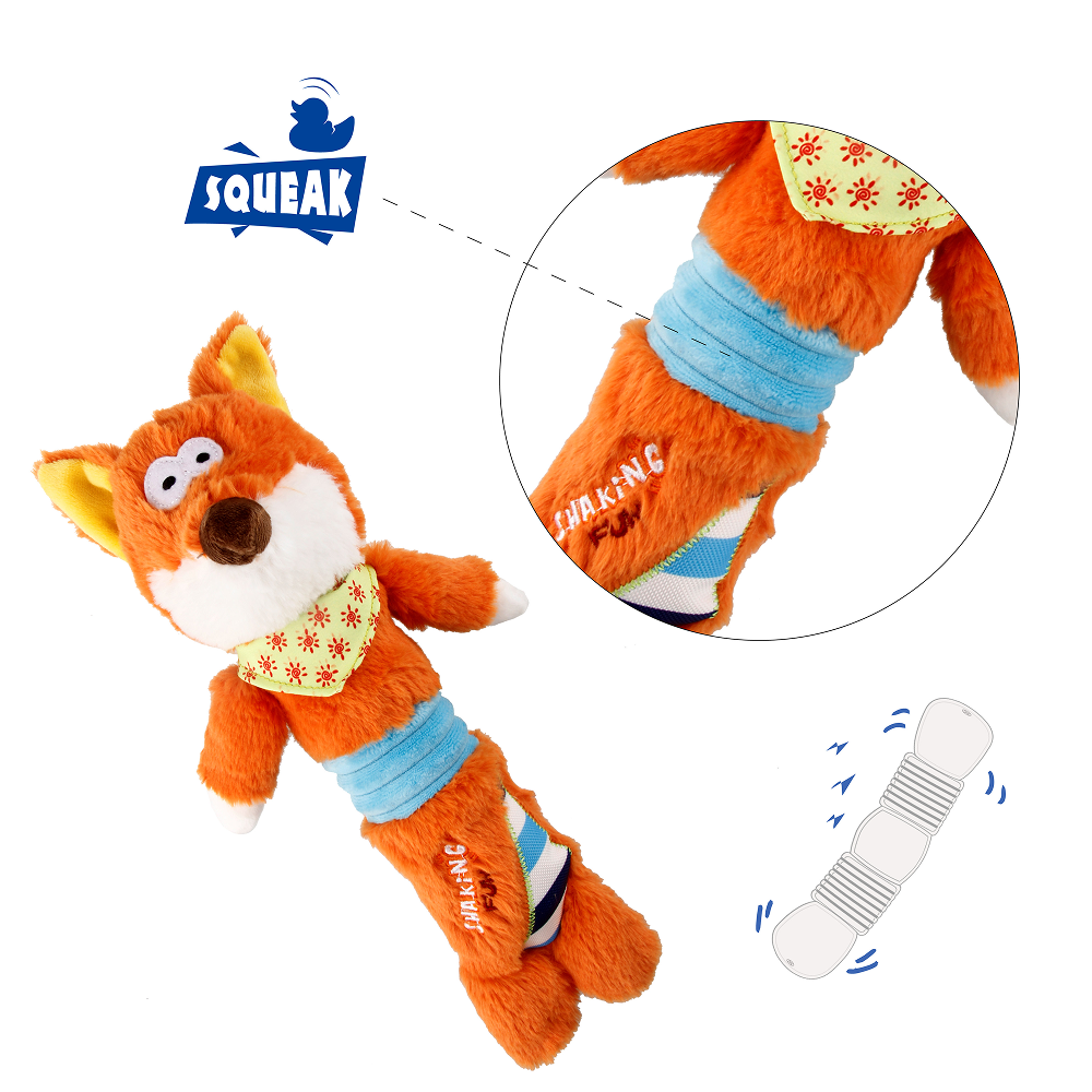 Gigwi Shaking Fun Fox Toy For Dogs