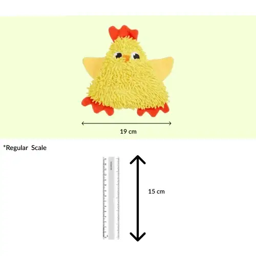 Barkbutler x Fofos Tough Squeaky Chick Toy for Dogs