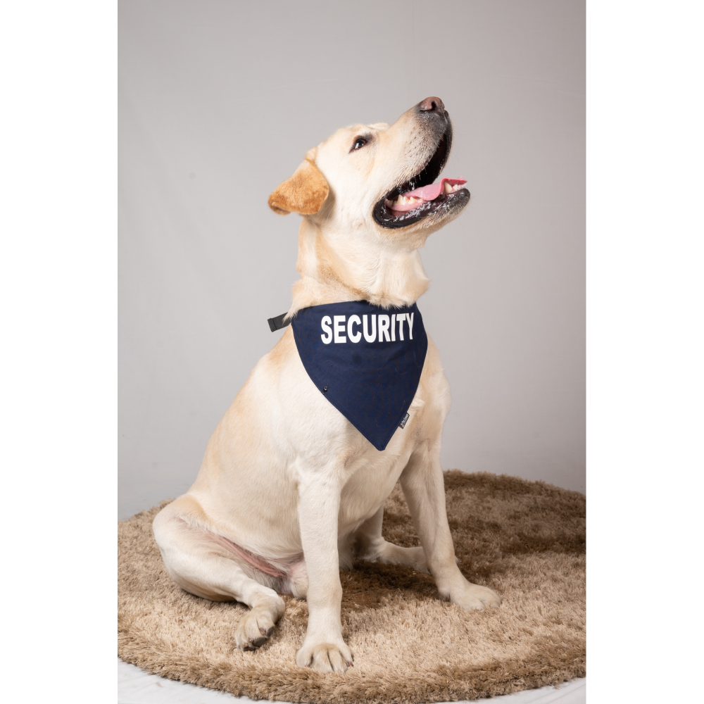 Petsnugs Security Bandana for Dogs and Cats (Navy Blue) - Image 3