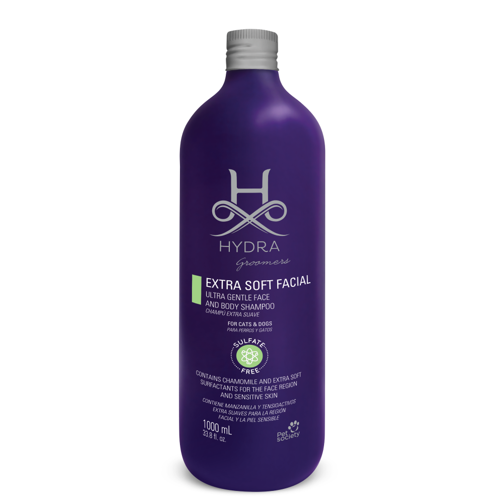 Hydra Groomers Extra Soft Facial Ultra Gentle Face & Body Shampoo for Cats & Dogs