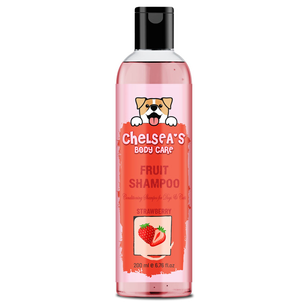 Dr. Chelsea's Strawberry Fruit Conditing Shampoo for Cats & Dogs