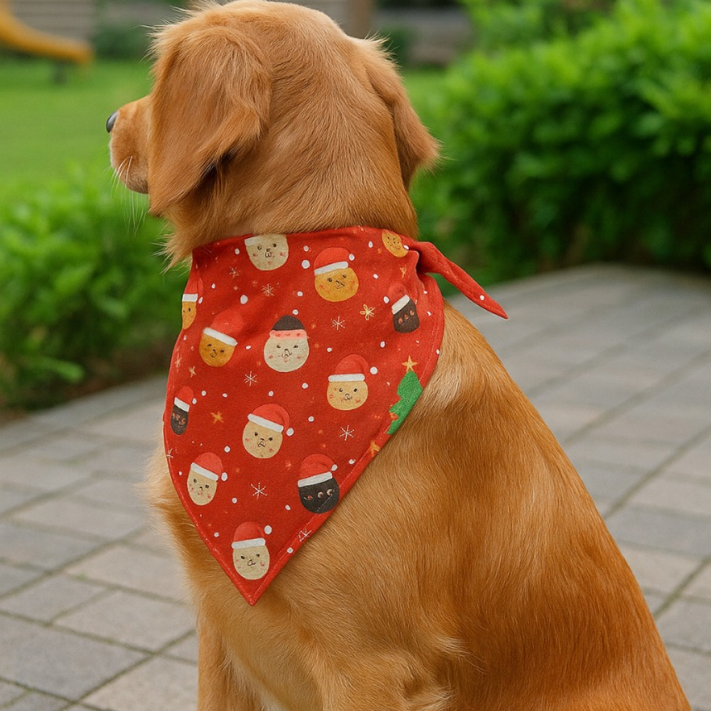 15Furries Snowy Cats Bandana for Dogs and Cats