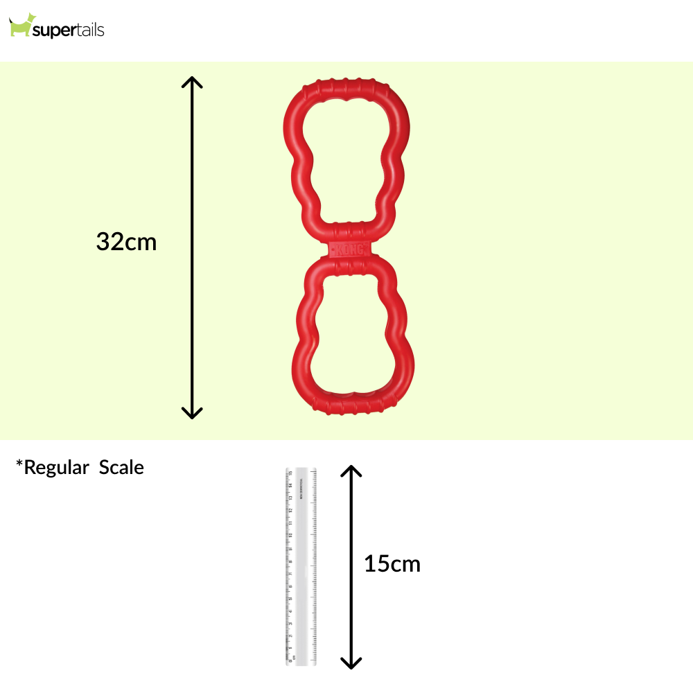 Kong Tug Toy for Dogs (Red)