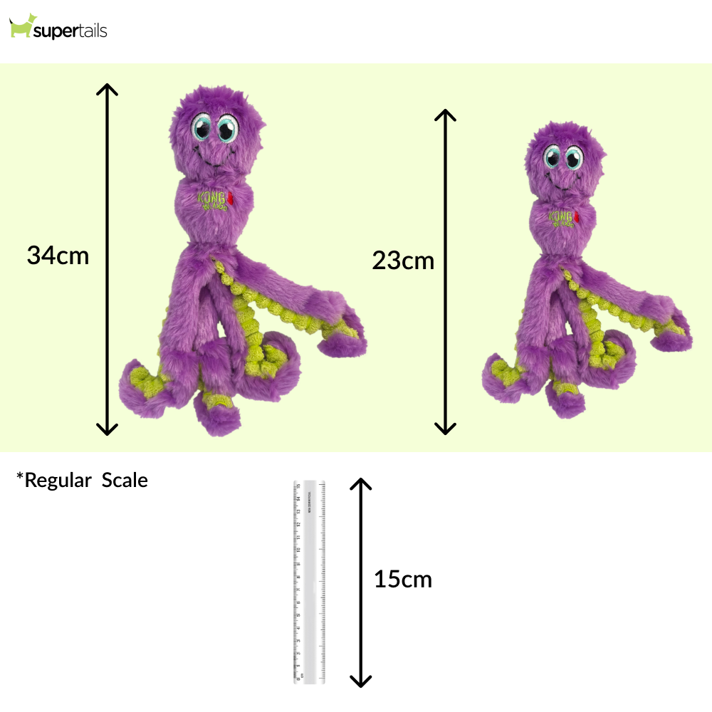Kong Wubba Octopus Toy for Dogs (Purple)