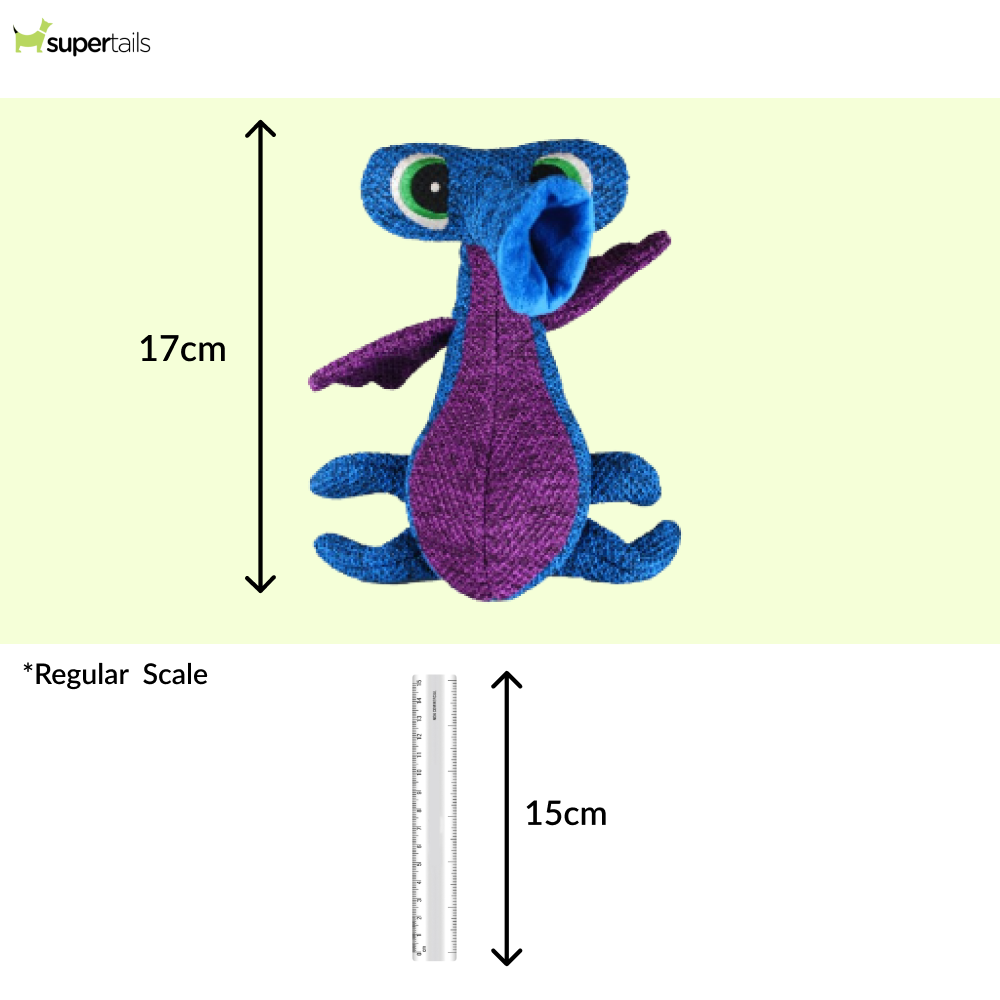 Kong Woozles Toy for Dogs (Blue)