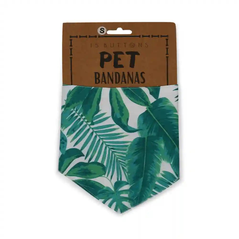 15buttons Rainforest Bandana for Dogs