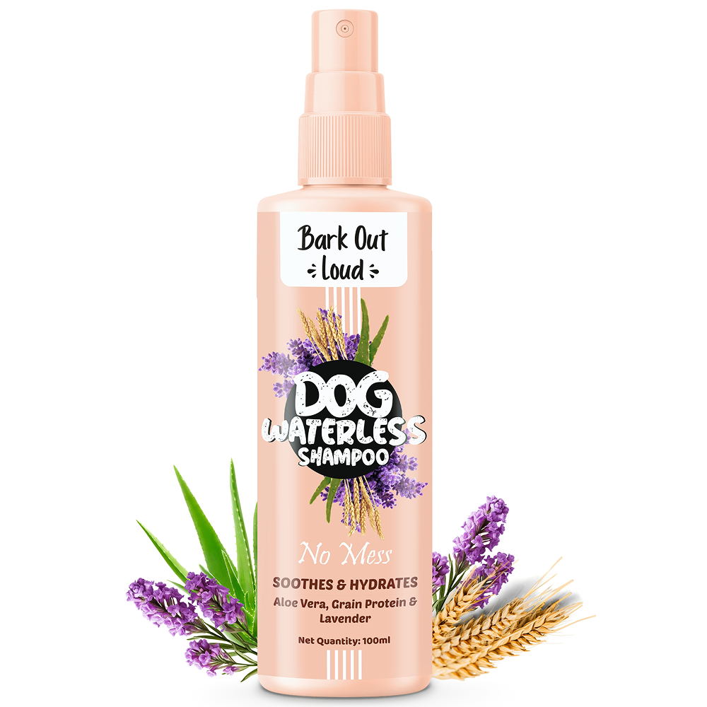 Bark Out Loud No Mess Waterless Dry Shampoo for Dogs