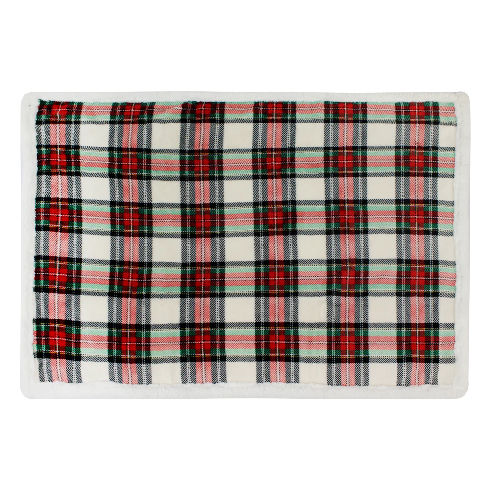 Pawpourri Plaid Xmas Blanket for Dogs