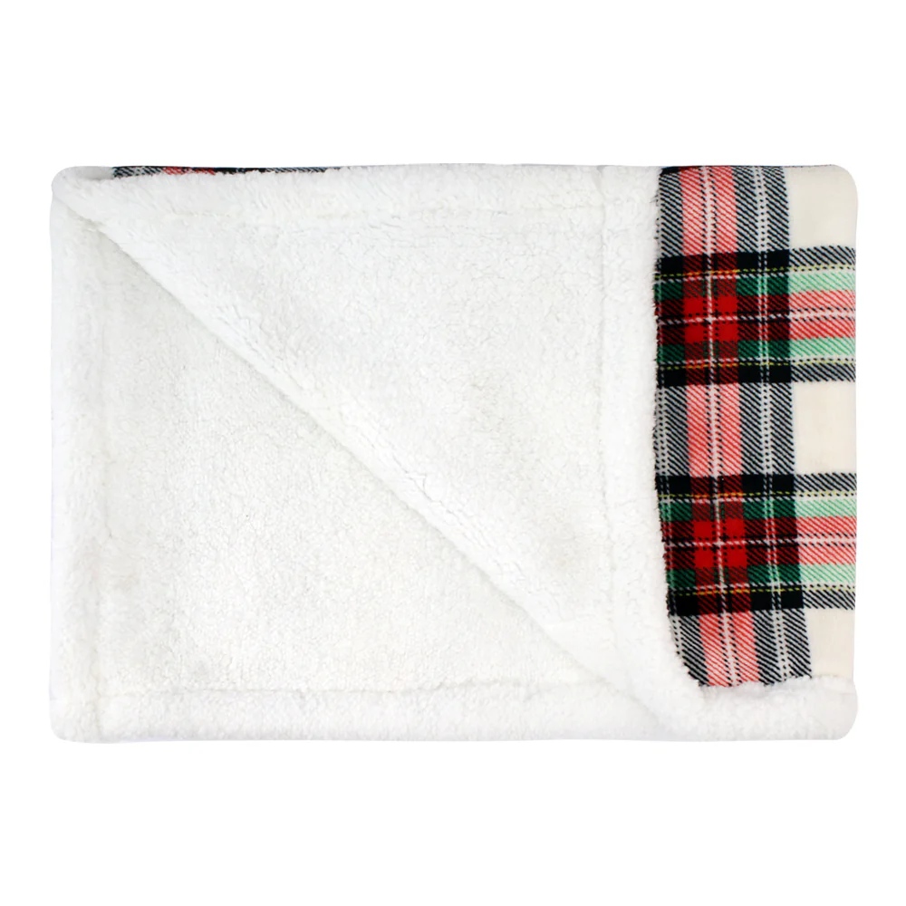 Pawpourri Plaid Xmas Blanket for Dogs