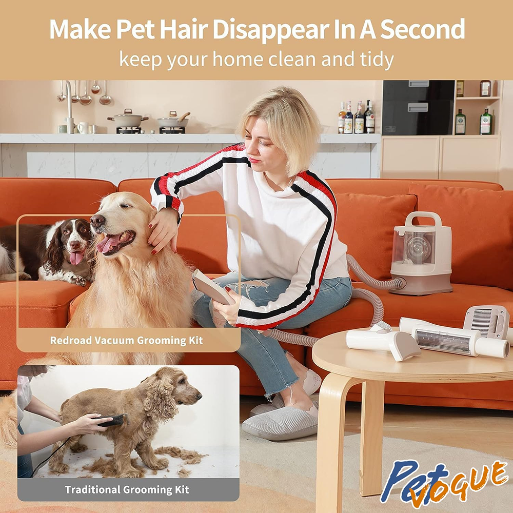 Petvogue 6 in 1 Grooming Kit for Dog & Cats - Image 2