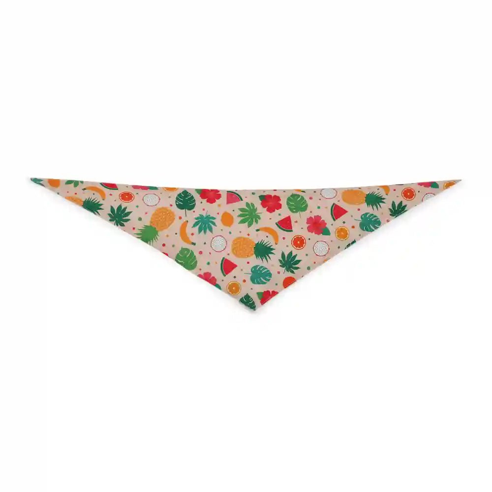 15buttons Tropical Fruits Bandana for Dogs