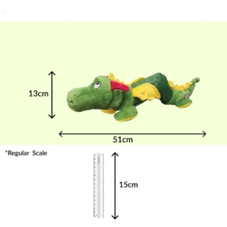 Kong Shakers Dragon Toy for Dogs (Green)