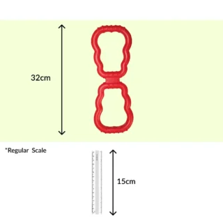 Kong Tug Toy for Dogs (Red)