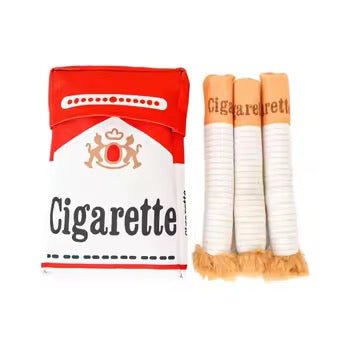 Talking Dog Club No Smoke Cigarette with Cover Plush Toy for Dogs - Image 3