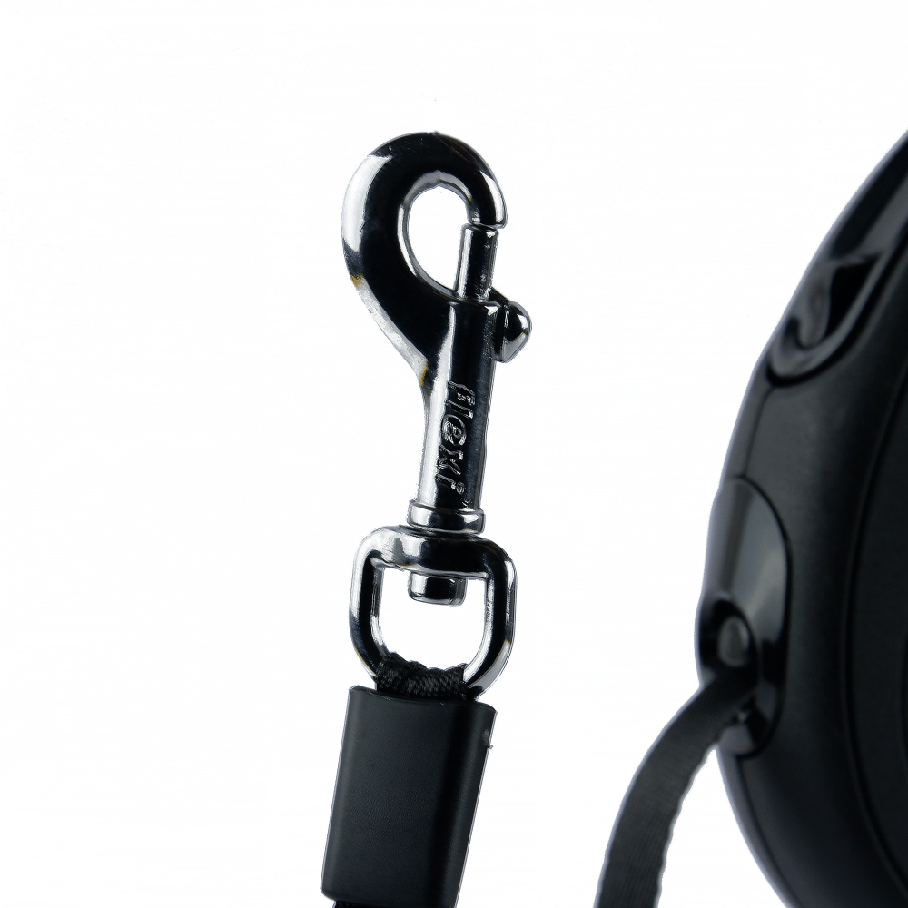 Trixie Flexi Classic Retractable Leash for Dogs and Cats (Black) - Image 3