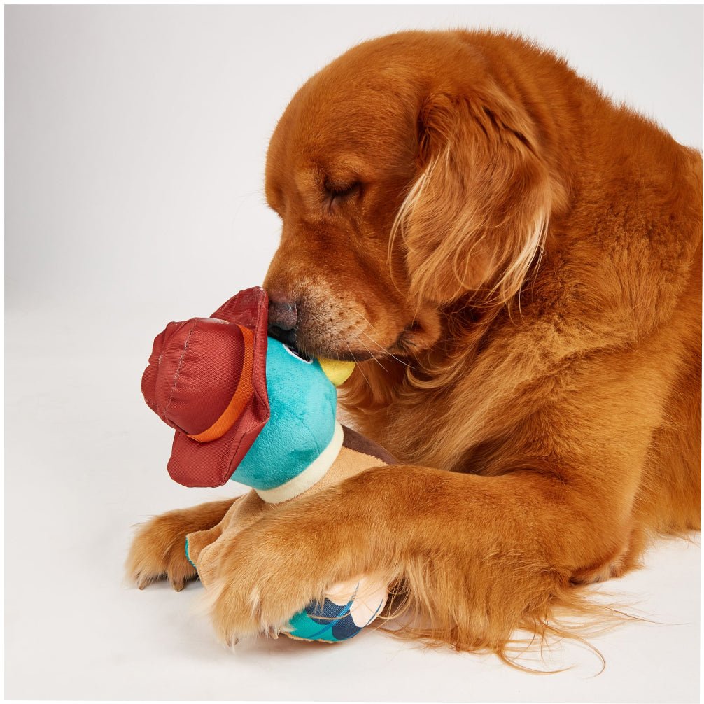Fofos Captain Duck Jeep Plush Toy for Dogs - Image 2