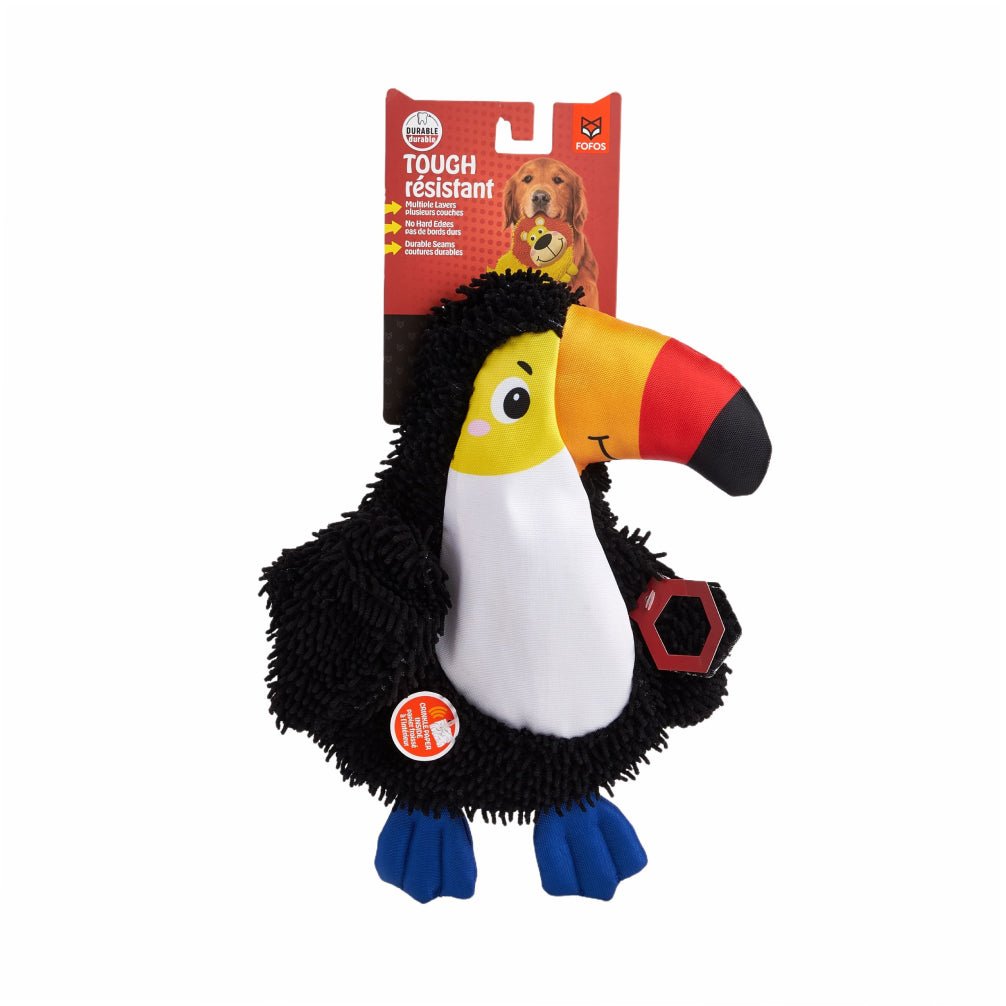 Fofos Bird Non Stuffing Crinkle Tough Toy for Dogs