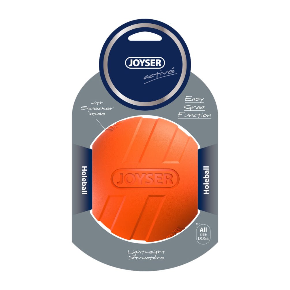 Joyser Active Holeball Toy for Dogs (Orange)