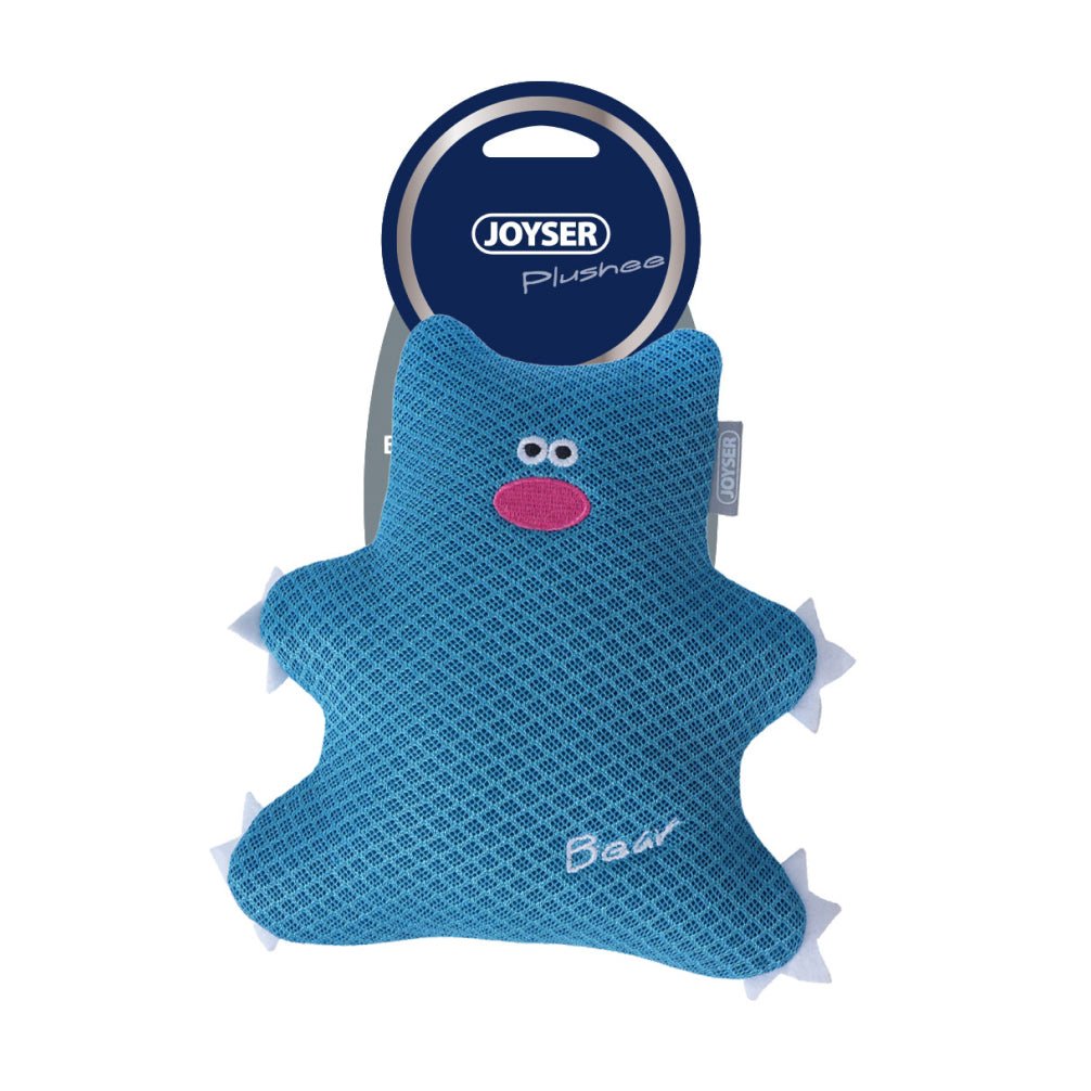 Joyser Bear Plush Toy for Dogs (Blue)