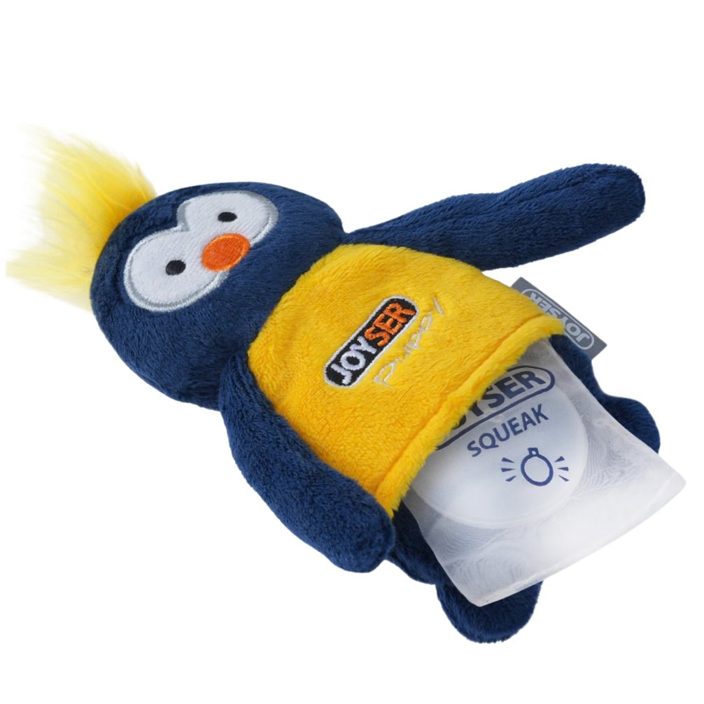 Joyser Puppy Penguin Plush Toy for Dogs (Dark Blue/Yellow) - Image 3