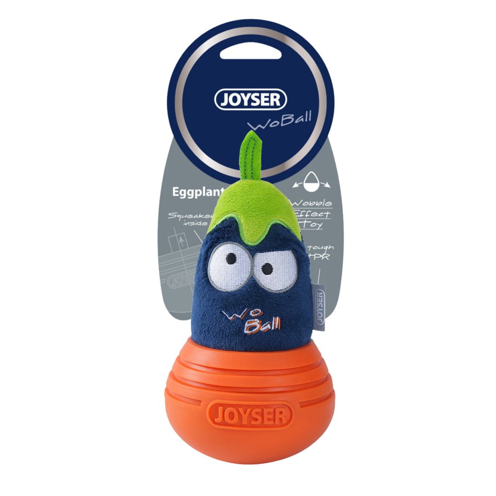 Joyser Woball Eggplant for Dogs (Blue/Orange)