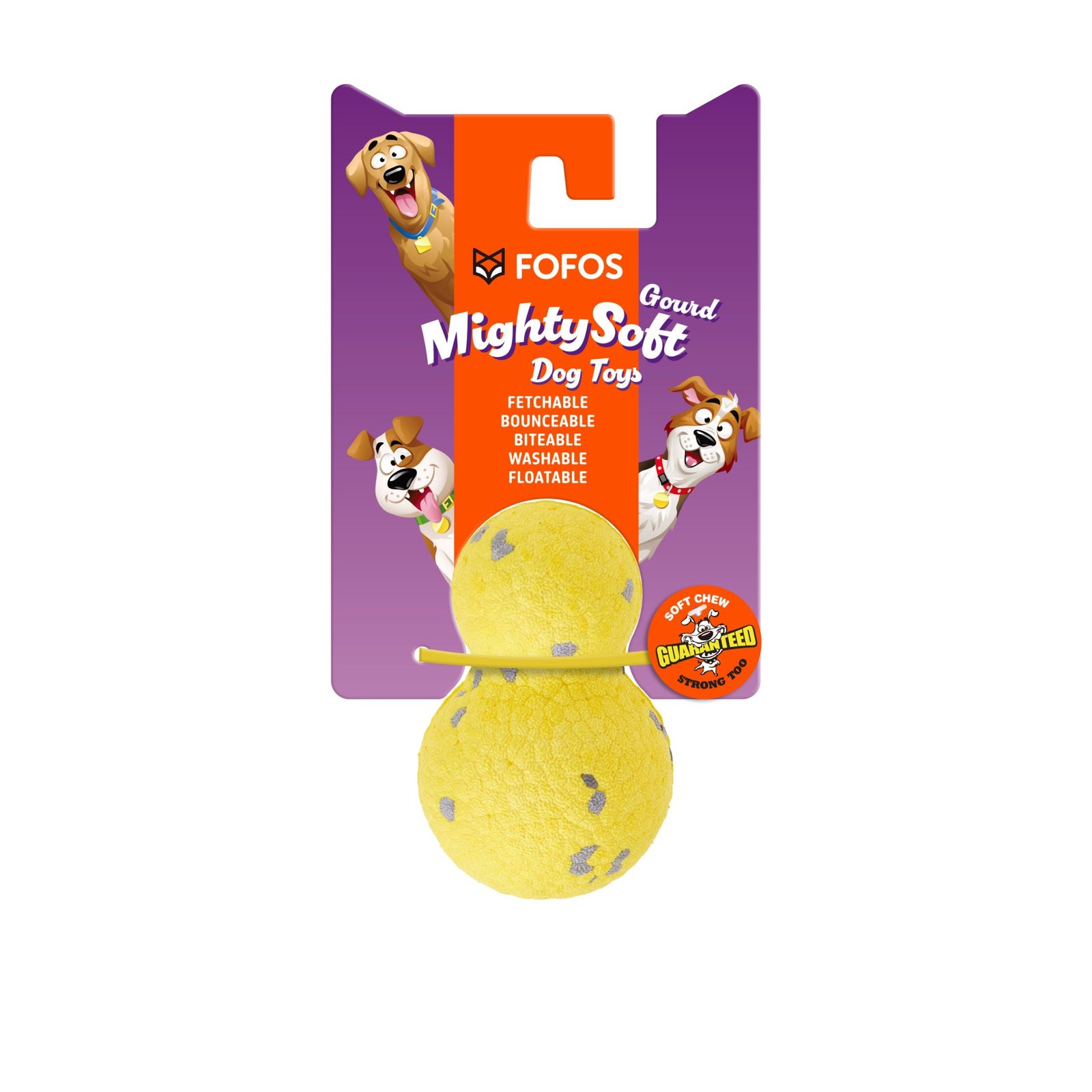 Fofos Gourd Shaped Super Bounce Toy for Dogs