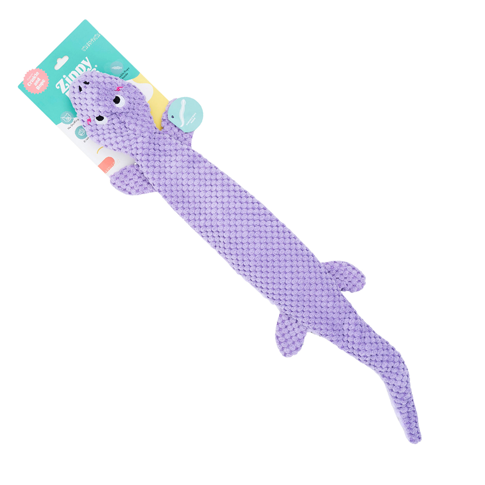 Zippy Paws Purple Lizard Rope Toy for Dogs