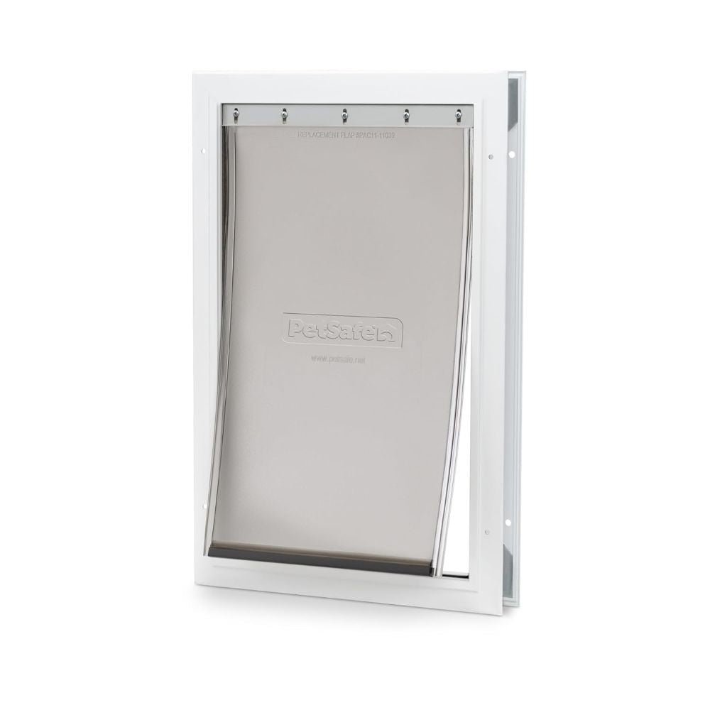 PetSafe Staywell Aluminium Medium Pet Door for Dogs and Cats (White)