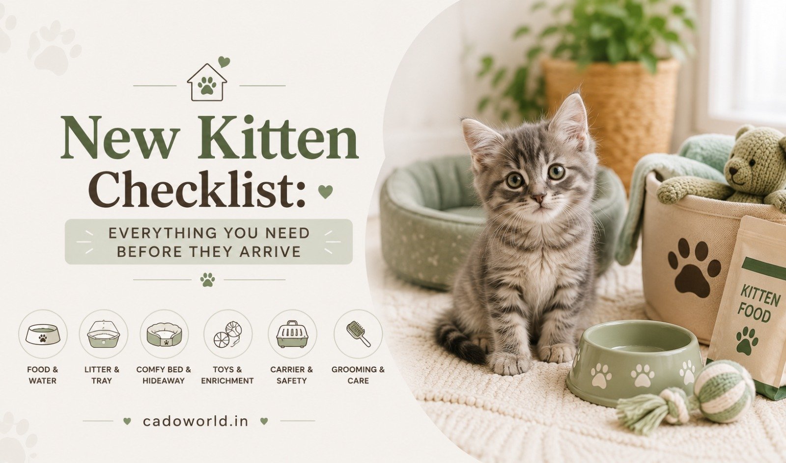 New Kitten Checklist