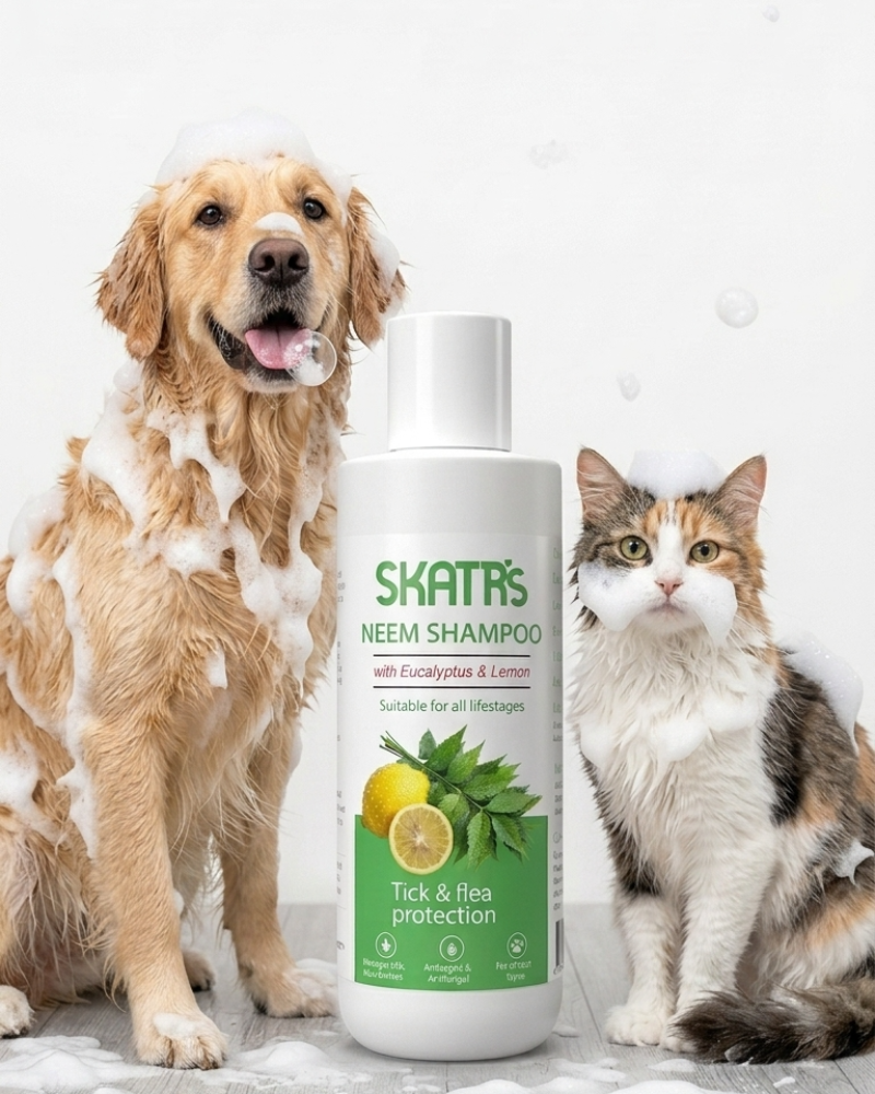 Skatrs Neem Shampoo for Cats & Dogs - Image 2